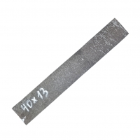 Заготовка для ножа из листовой стали 40х13 размеры: 200х40х4 мм.